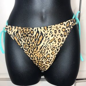 Victoria secret leopard swim bottom
